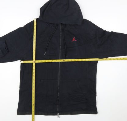 Jordan Men's Black Full Zip Hoodie Size M Sportswear