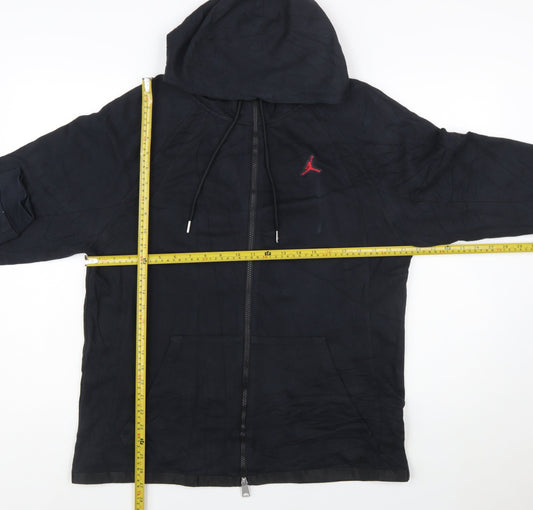 Jordan Men's Black Full Zip Hoodie Size M Sportswear