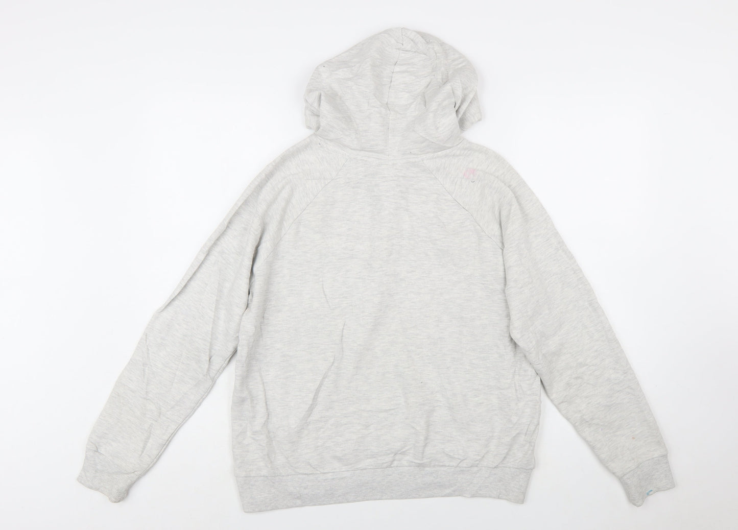 Lonsdale London Women's Grey Pullover Hoodie Size 14