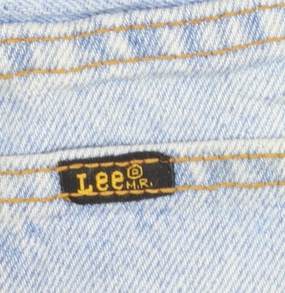 Lee Men's Blue Straight Leg Denim Jeans 33x32 Regular Fit