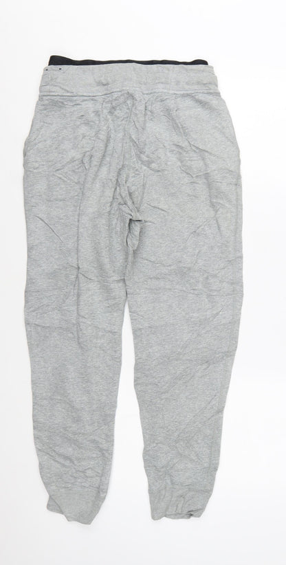 Nike Air Womens Grey Small Jogger Sweatpants Cotton Blend