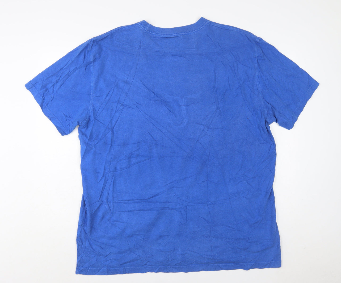 Dickies Men’s Blue XLT Crew Neck Cotton Work T-Shirt