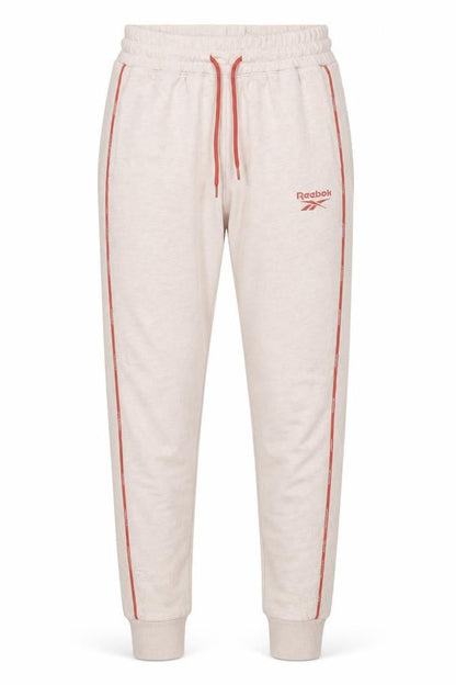 Reebok Women’s Beige Jogger Trousers Medium Cotton Blend