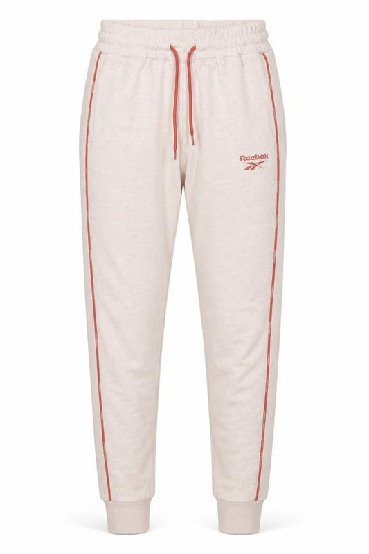 Reebok Women’s Beige Jogger Trousers Medium Cotton Blend