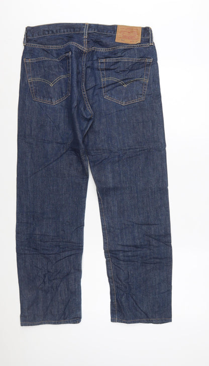 Levi's 501 Men's Blue Straight Leg Denim Jeans W32 L32