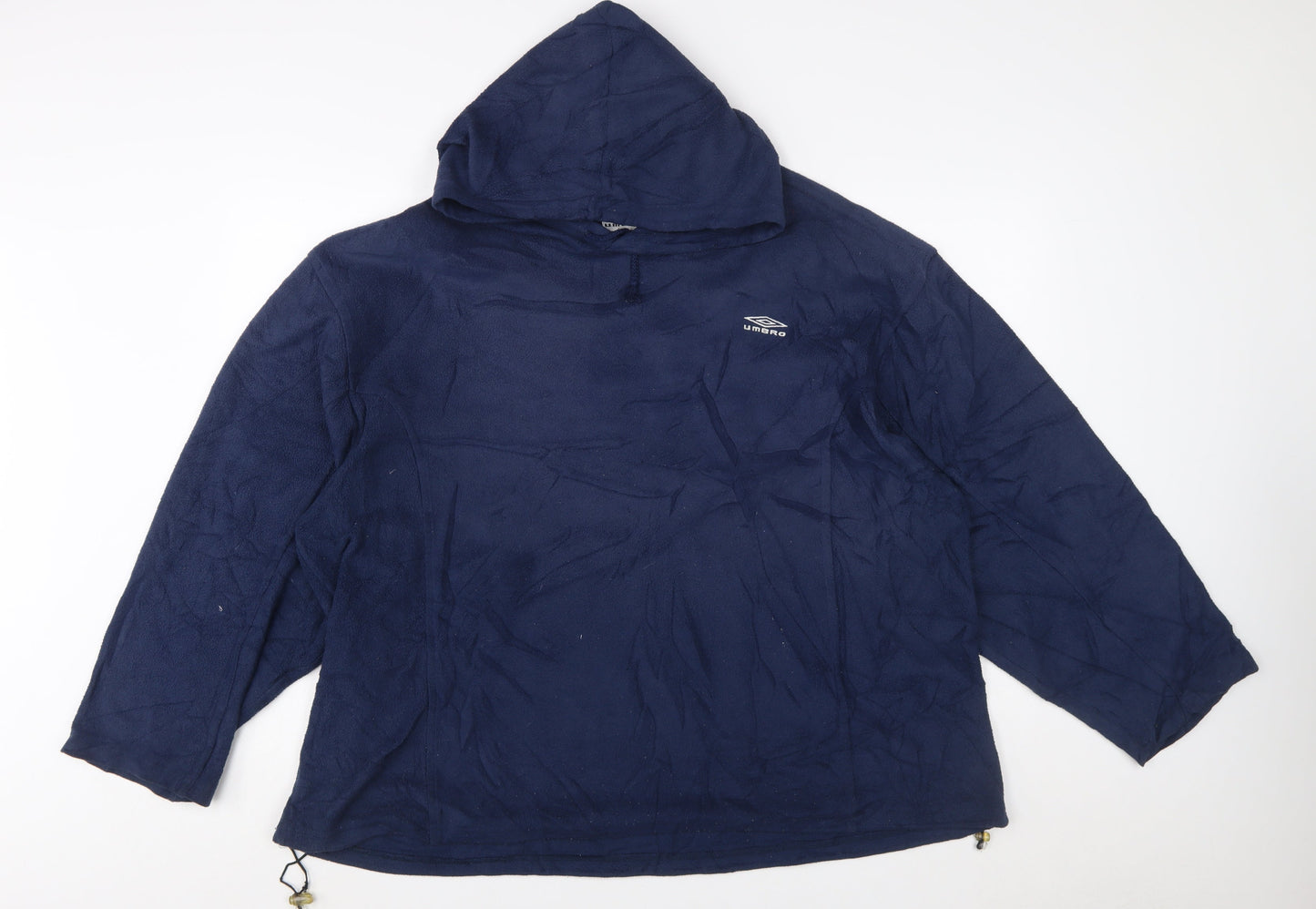 Umbro Men's Blue 2XL Fleece Pullover Hoodie
