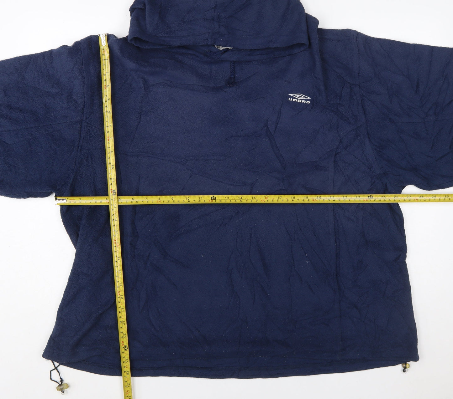 Umbro Men's Blue 2XL Fleece Pullover Hoodie
