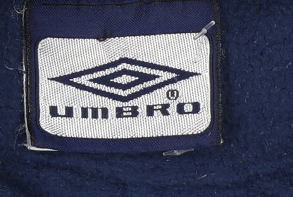 Umbro Men's Blue 2XL Fleece Pullover Hoodie