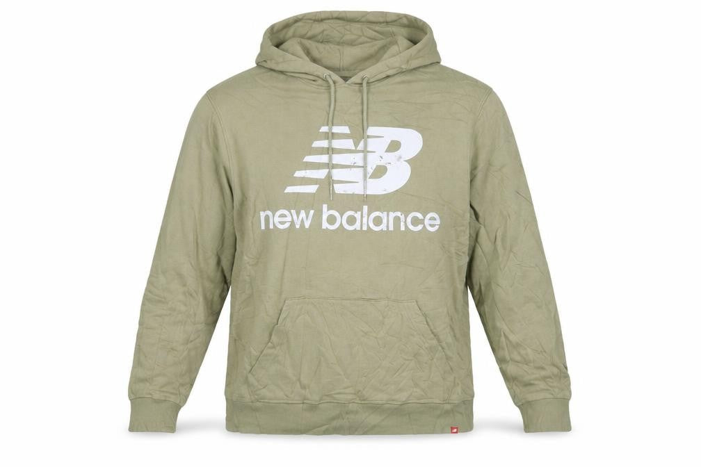 New Balance Men's Green Pullover Hoodie L Long Sleeve Sportswear