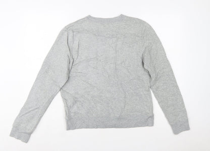 Calvin Klein Jeans Women's Grey Logo Sweatshirt Size S