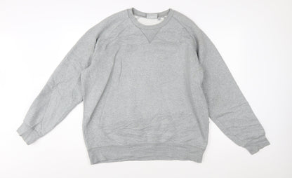 Carhartt Men's Grey XL Pullover Crew Neck Sweatshirt