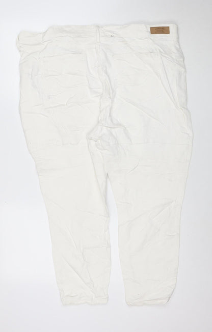 Levi Strauss Women's White Size 20 Skinny Stretch Jeans