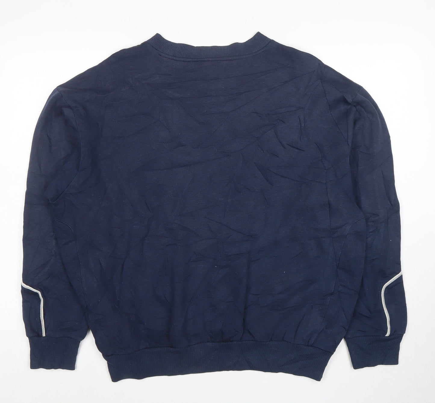 Umbro Men's Blue XL Pullover Crew Neck Sports Sweatshirt