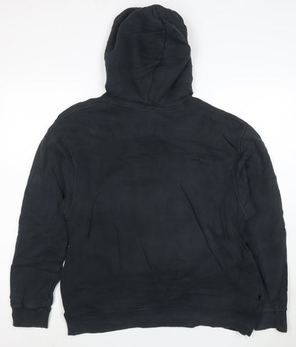 Jordan Mens Black M Pullover Hoodie Graphic Print Basketball Style