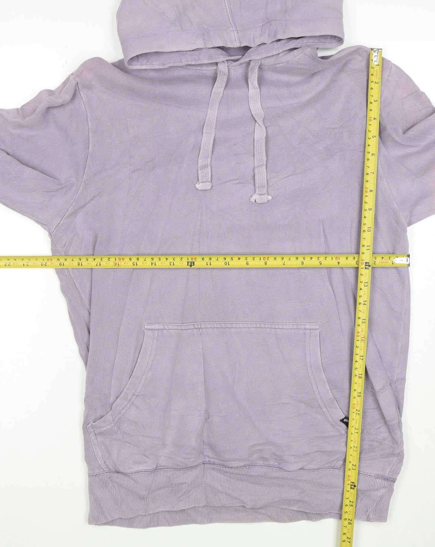 Billabong Men's Purple Pullover Hoodie Size S Cotton Blend