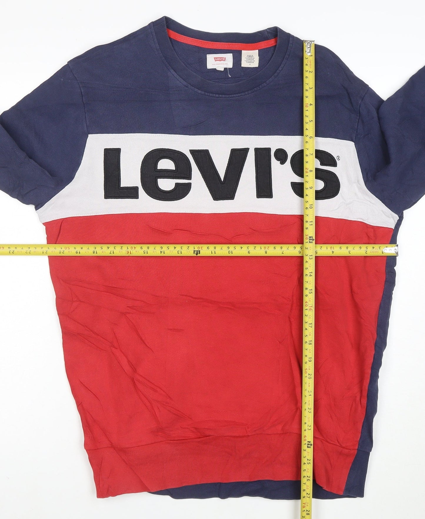 Levi's Men's Multicoloured M Pullover Logo Sweatshirt