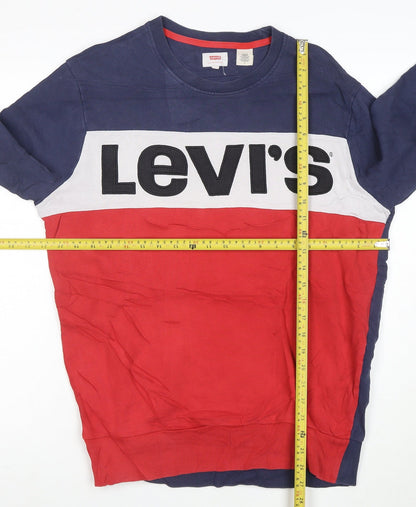 Levi's Men's Multicoloured M Pullover Logo Sweatshirt