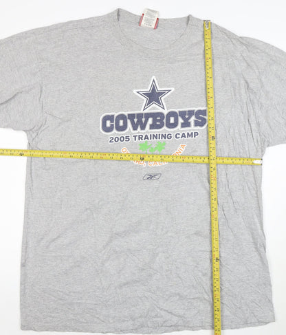 Reebok Men's Grey XL Dallas Cowboys 2005 Training Camp T-Shirt