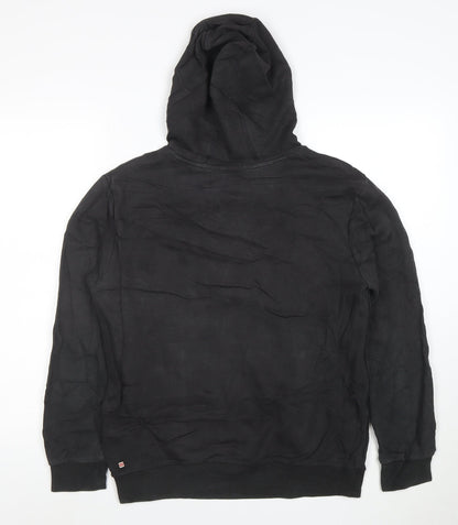 Puma Mens Black XL Pullover Hoodie with Logo Front