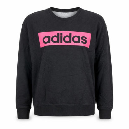 Adidas Womens Black Climalite Pullover Sweatshirt Size S
