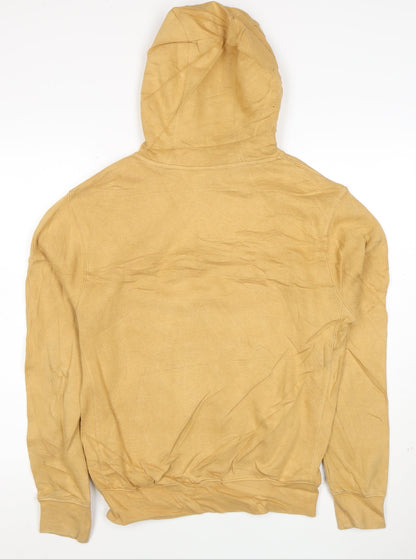 Nike Women’s Beige Pullover Hoodie XS Cotton Blend Casual Sweatshirt