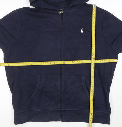 Polo Ralph Lauren Men's Blue XL Full Zip Hoodie