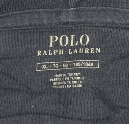 Polo Ralph Lauren Men's Blue XL Full Zip Hoodie