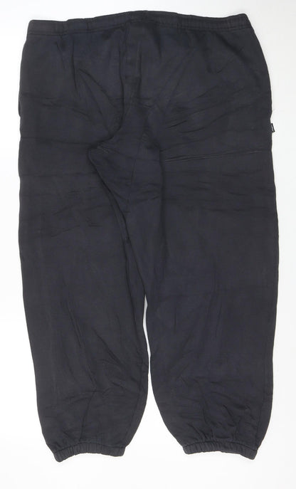 Umbro Men's Black XL Jogger Trousers 36in Waist Elasticated Sportswear