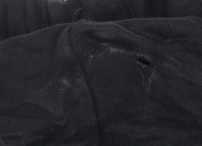 C.P. Company Mens Black XL Full Zip Hooded Sweatshirt