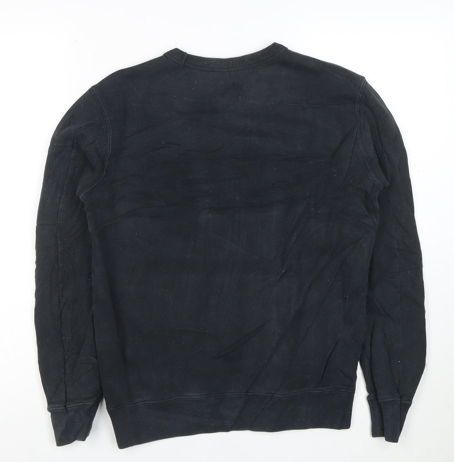 CP Company Women’s Black Cotton Crew Neck Pullover Sweatshirt Size M