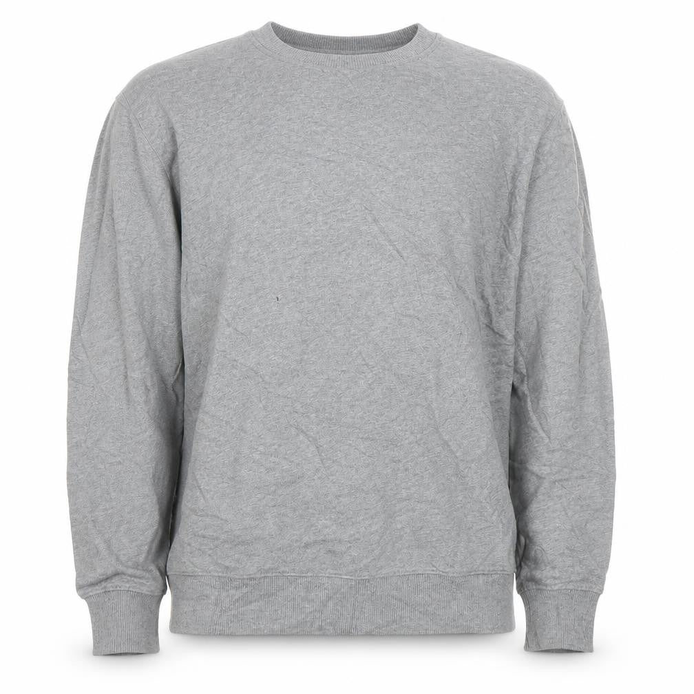 Calvin Klein Jeans Men's Grey Crew Neck Pullover Sweatshirt L