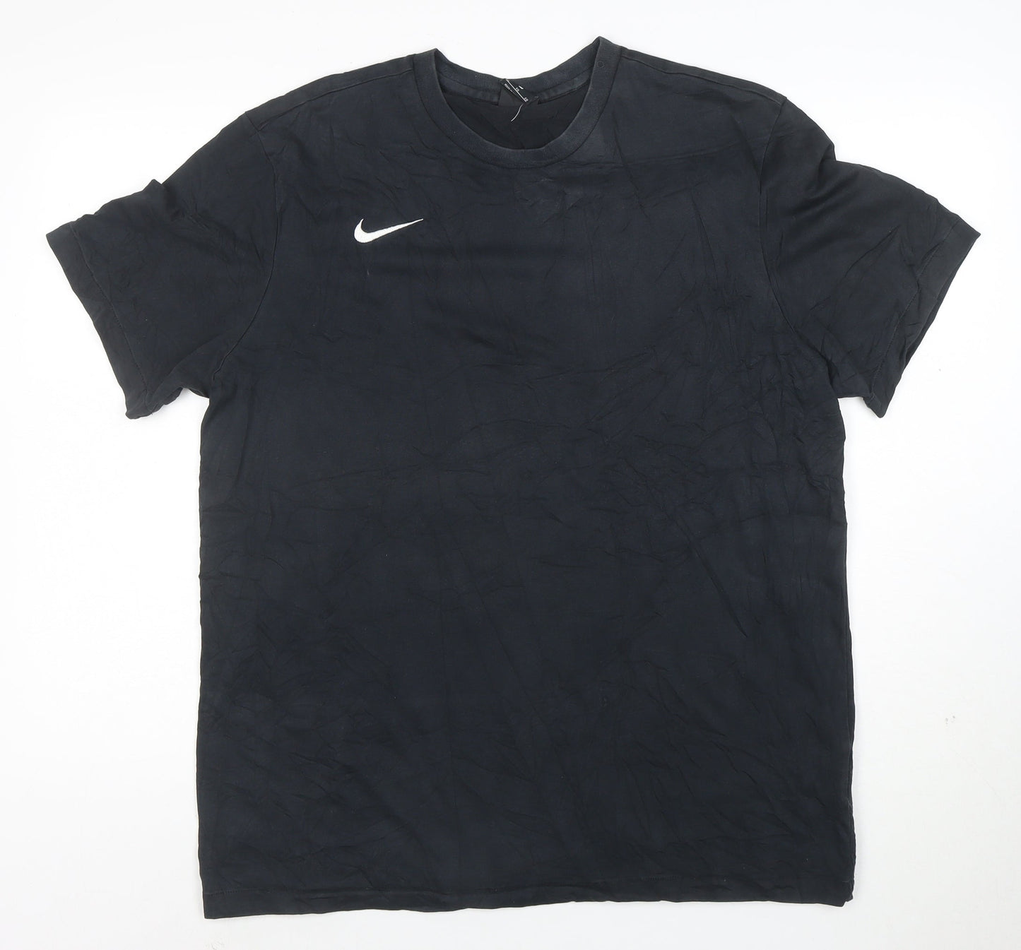 Nike Men’s Black Dri-Fit Regular Fit Crew Neck T-Shirt XL