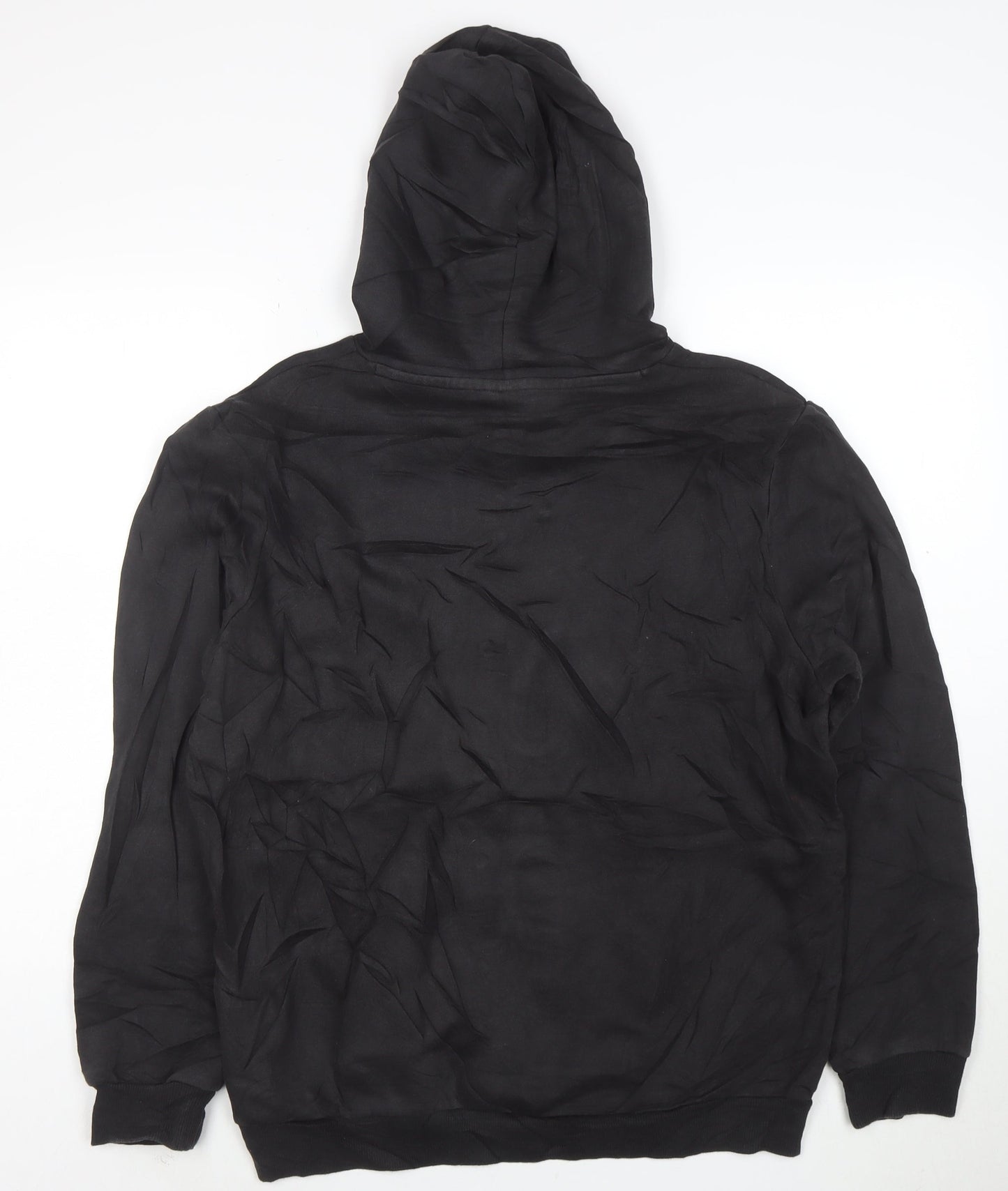 Puma Men's Black Pullover Hoodie L Sportswear Graphic Fleece