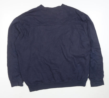 Umbro Men's Blue XXL Crew Neck Pullover Sweatshirt