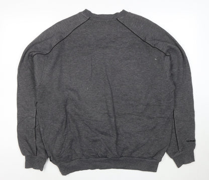 Umbro Men’s Grey XL Pullover Crew Neck Sweatshirt