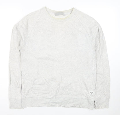 Carhartt WIP Mens Grey Small Pullover Sweatshirt Regular Fit