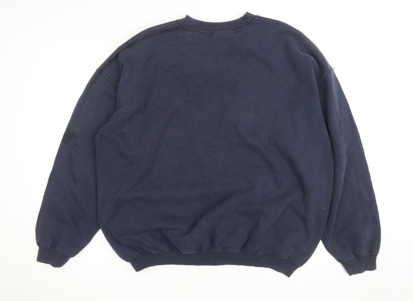 Gildan Men's Navy St. Louis Rams NFL Champions Crew Neck Sweatshirt XL