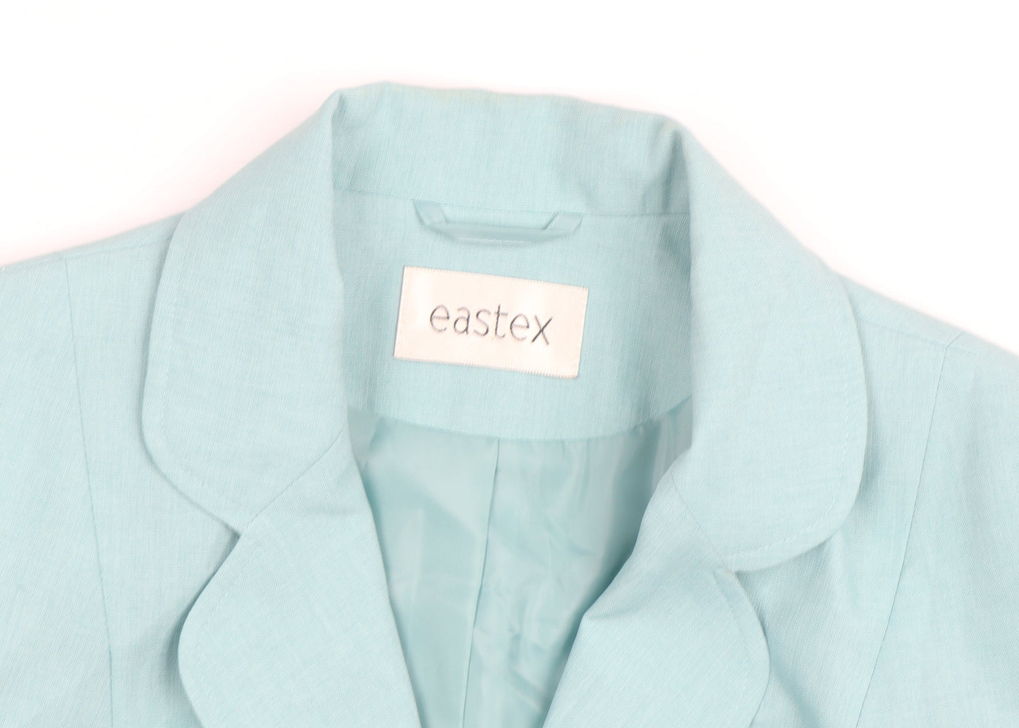 Eastex Women's Blue Single-Breasted Blazer Jacket Size 16