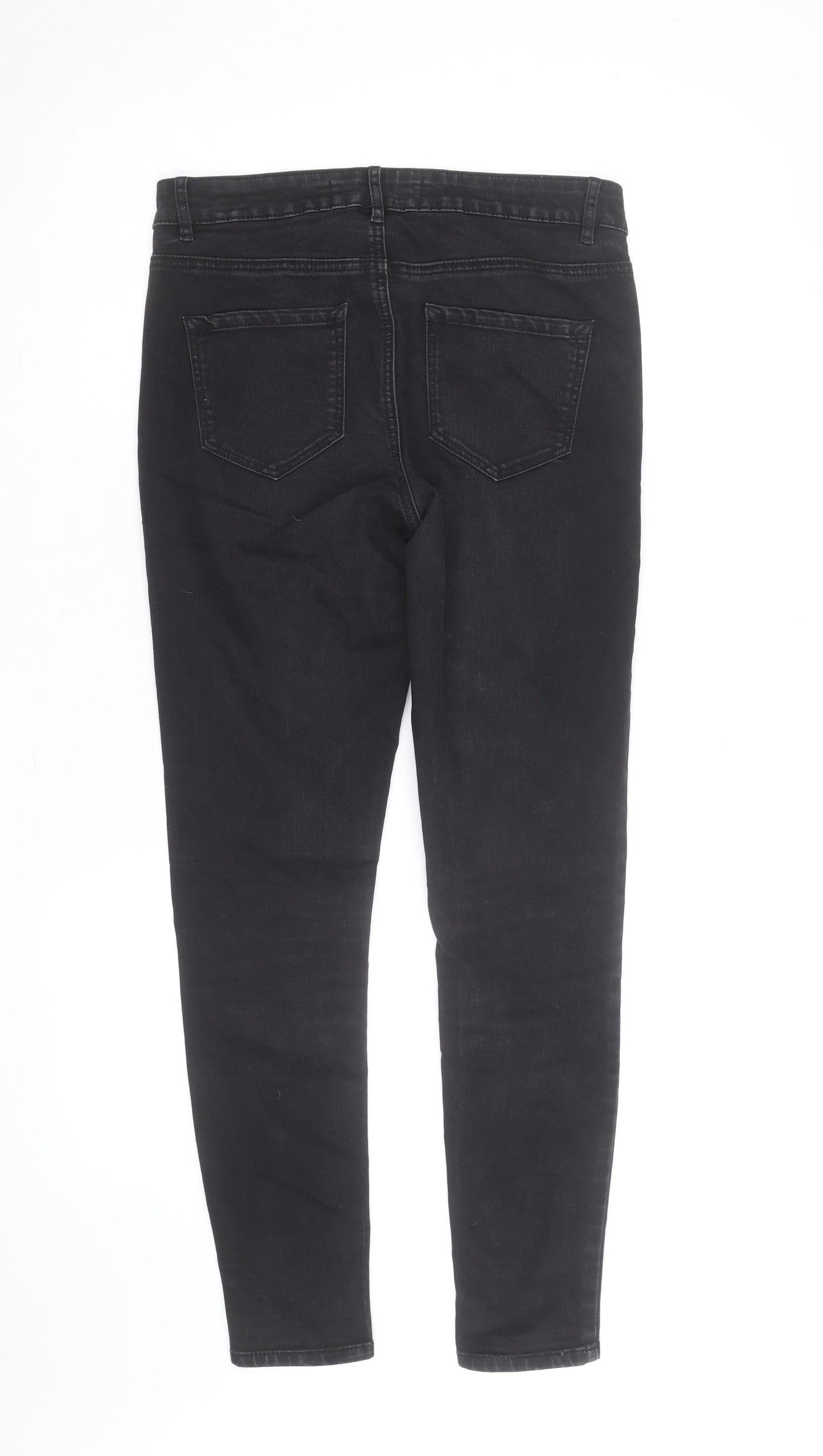 George Women's Black Skinny Jeggings Size 12 Stretch Denim
