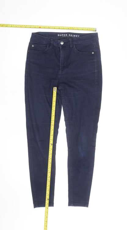 Marks and Spencer Womens Blue Super Skinny Jeans Size 10