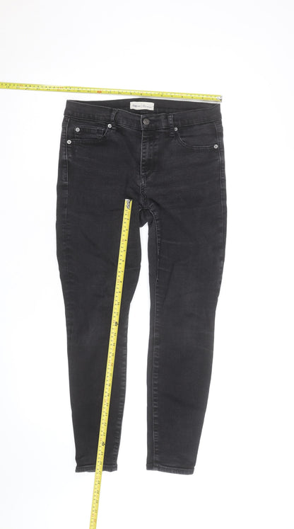 Gap 1969 Men's Black Skinny Jeans 30W 30L Denim Stretch