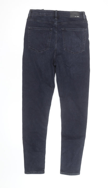 Marks and Spencer Women Blue Size 10 Skinny Stretch Jeans