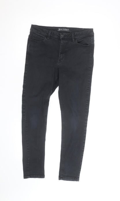 Marks and Spencer Women's Black Skinny Jeans Size 12 Regular
