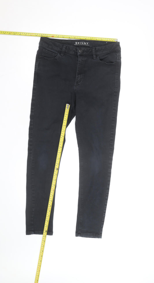 Marks and Spencer Women's Black Skinny Jeans Size 12 Regular