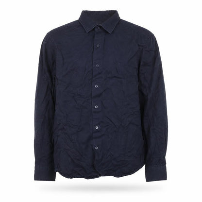 Marks & Spencer Autograph Men's Blue Lyocell Long Sleeve Shirt M