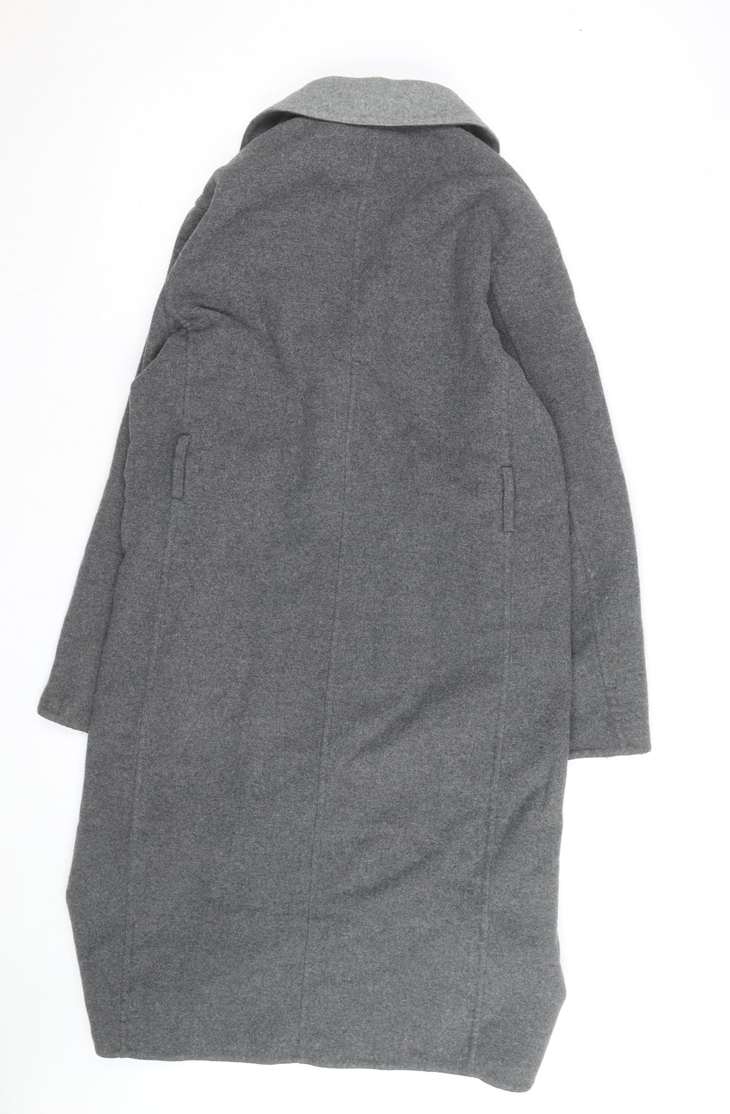 JW Anderson x Uniqlo Men's Grey Wool Overcoat XS