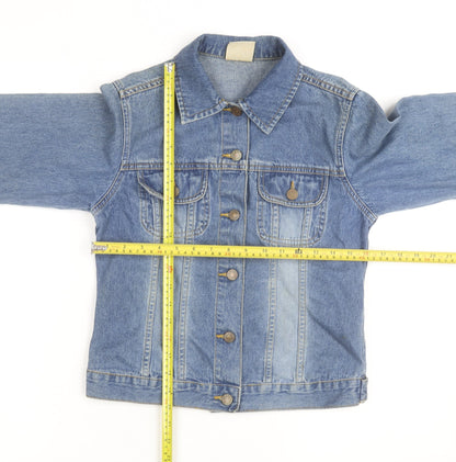 Fashion That Functions Women's Blue Denim Jacket Size 10