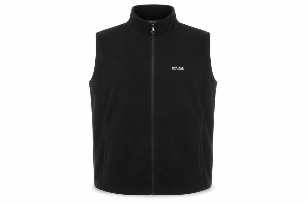 Regatta Men's Black XXL Fleece Bodywarmer Zip Up Vest