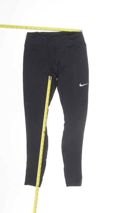 Nike Women's Black Dri-FIT Running Leggings Size S