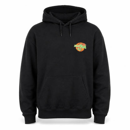 Space Jam Men's Black Pullover Hoodie M Bugs Bunny Graphic Fleece